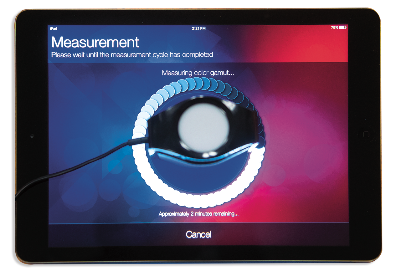 Tablet Calibration for Commercial Product Images of Online Purchasing